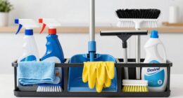 organizing cleaning tool schedules