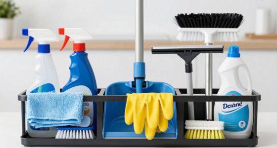 organizing cleaning tool schedules