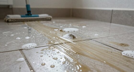 overcleaning causes dirt buildup