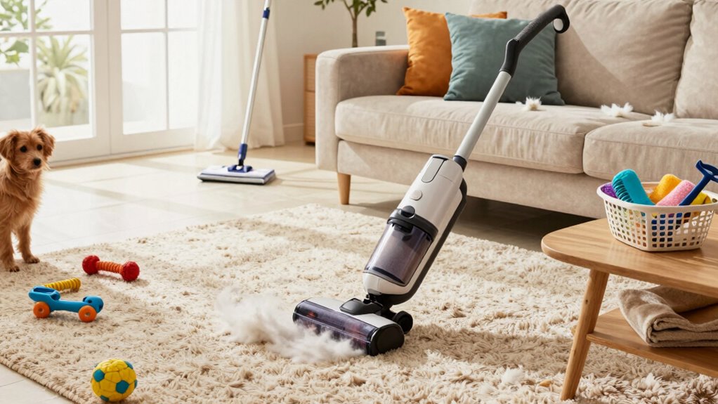 pet hair and odor management