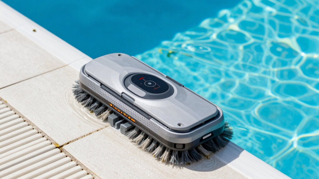 pool cleaner waterline coverage