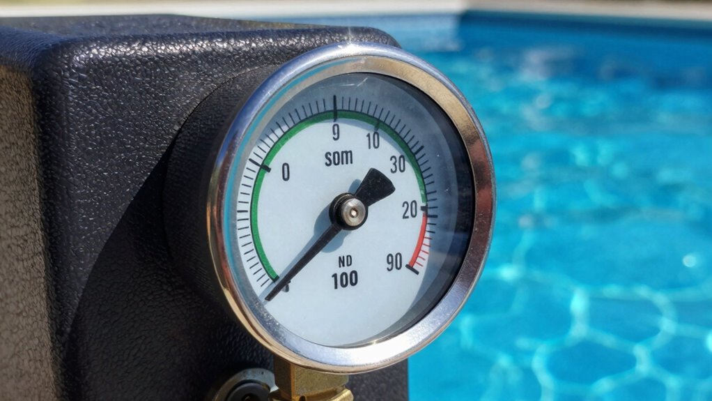 pool filter pressure management