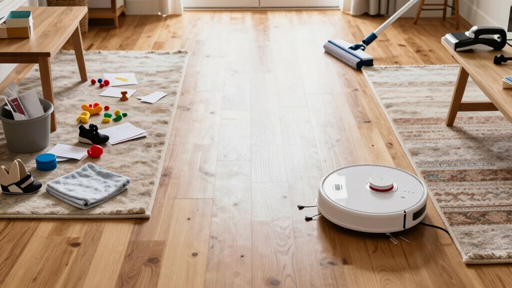 prepare floors for optimal cleaning