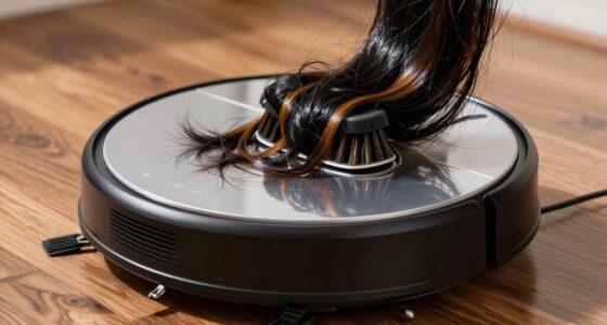 prevent long hair entanglement