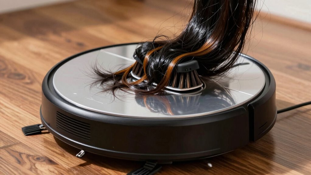 prevent long hair entanglement