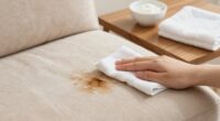 prevent water rings during cleaning
