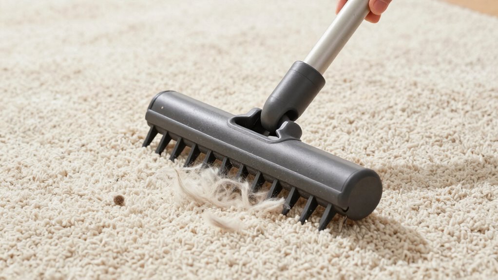 proper pet hair removal technique