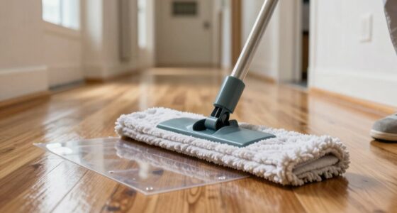 protect floors during cleaning