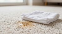 quick carpet spill cleanup