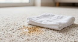 quick carpet spill cleanup
