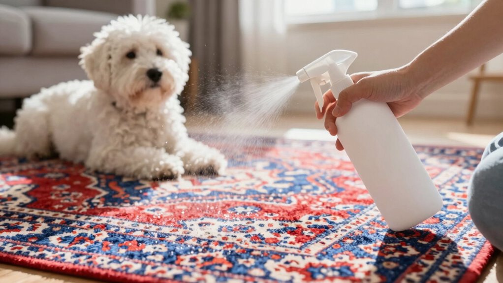 quick rug odor stain refresh