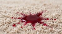 remove juice stains promptly