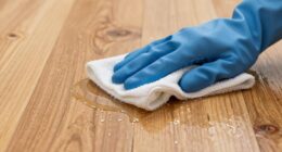 removing floor sticky residue