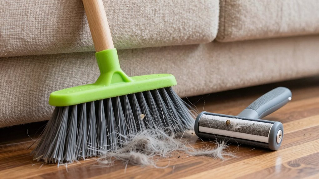 rubber tools for pet hair