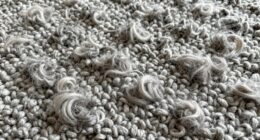 rug material affects hair trapping