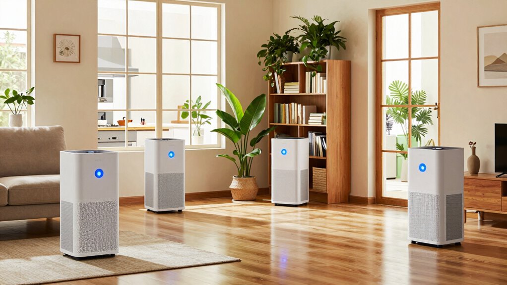 strategic air purifier placement