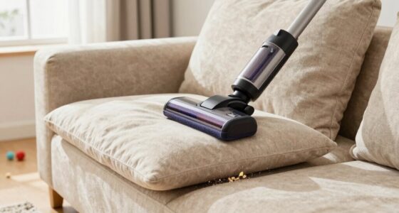 thorough under cushion cleaning