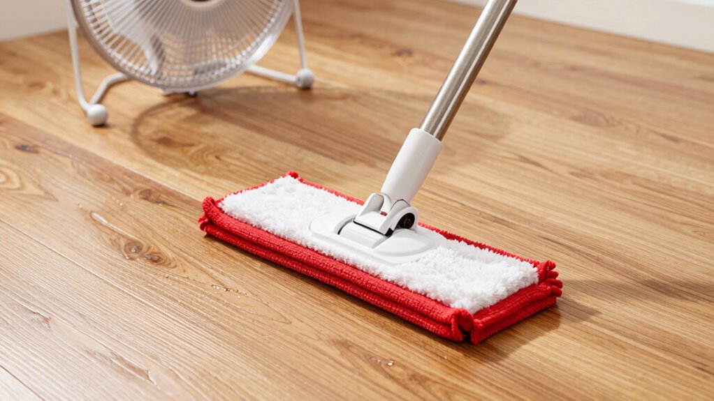 use microfiber squeegee fans
