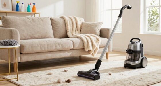 weekly cleaning for pet hair