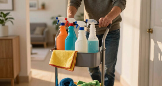 10 Best Cleaning Carts for Multi-Room Homes in 2026