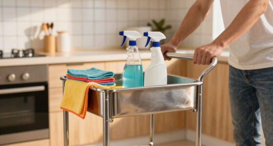 7 Best Premium Cleaning Carts for Home Use in 2026