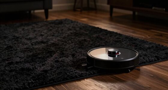 dark surfaces hinder navigation