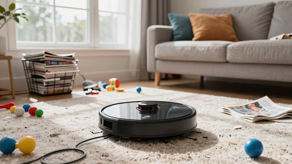 optimize cluttered home cleaning