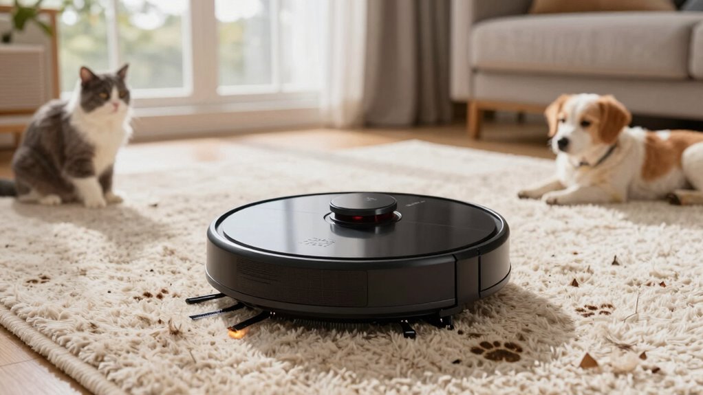pet hair sensor maintenance