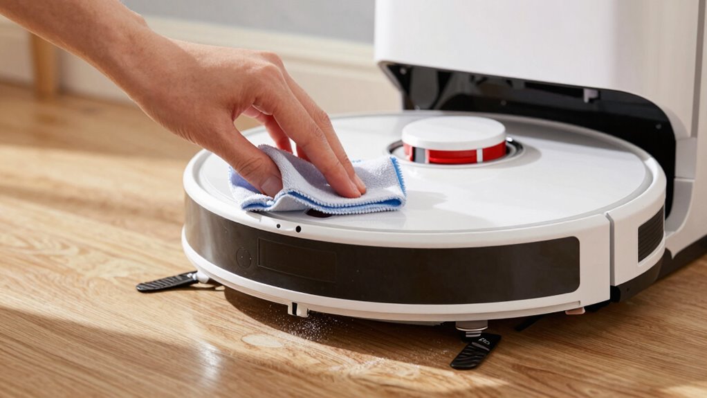sensor cleaning ensures optimal performance