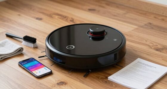 troubleshoot robot vacuum errors