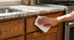3 Golden Rules for Refreshing Dated Oak Cabinets (No Paint Required)