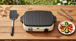 Ninja’s Genius Electric Grill Is Taking the Stress Out of Summer BBQs –Faster Cooking, Less Smoke, and $100 Off Right Now