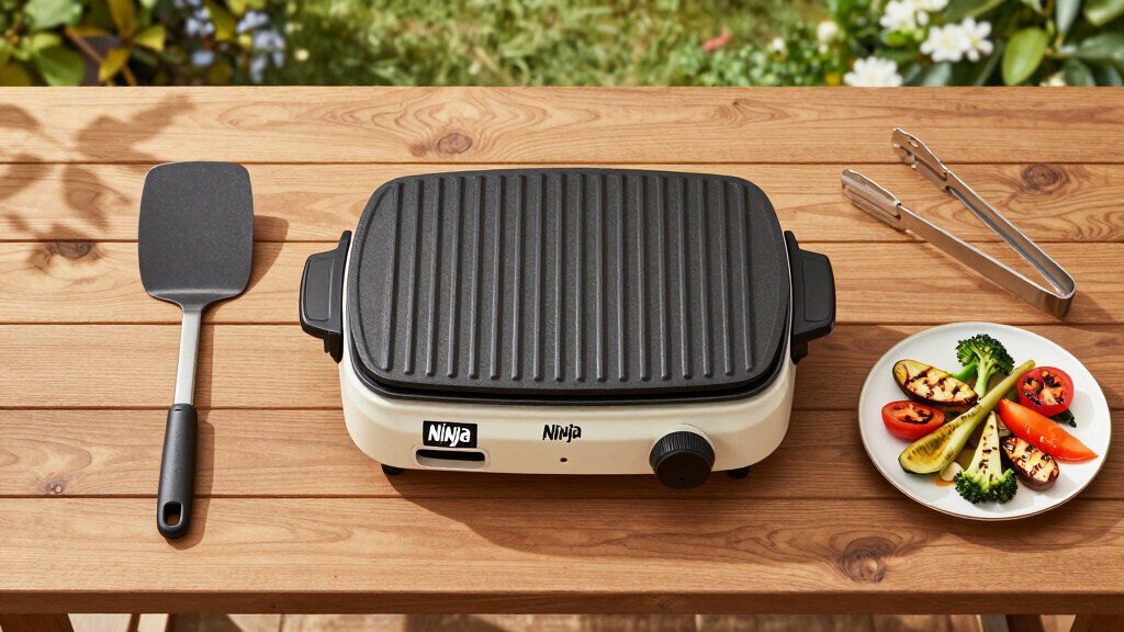Ninja’s Genius Electric Grill Is Taking the Stress Out of Summer BBQs –Faster Cooking, Less Smoke, and $100 Off Right Now
