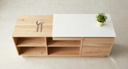 This Stylish IKEA BILLY Hack Looks Like a High-End Kitchen Island