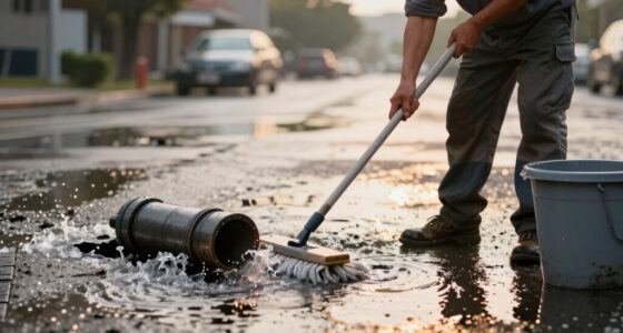 Los Angeles-area Water Main Break Floods West Hollywood Streets, Causes Sinkhole - CBS News