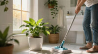 This DIYer Turned Their Ordinary Bathroom Into A Lush Secret Garden Paradise