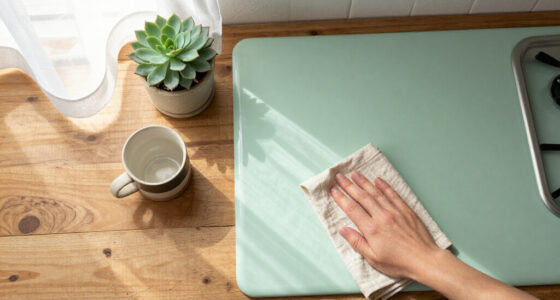 A Renter-Friendly Redo Took A Mint Green Kitchen From Dated To Boho