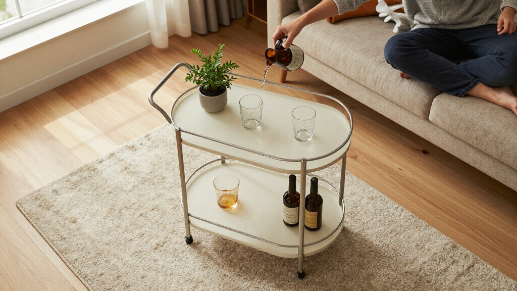 I Had A Pinterest-Famous Bar Cart. Here’s What I Just Replaced It With