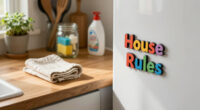 My Grandma Gigi’s “House Rules” Magnet Helps Me Keep My Home Clean