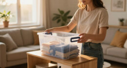 My Sister’s Visual Decluttering Trick Is So Effective, I Used It In Every Room