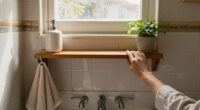 A 90’S Bathroom Felt Dingy Until A DIY Redo Added Warmth And Charm