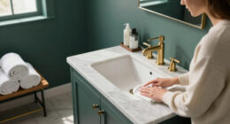 A Controversial Color Made This Bathroom Feel Like “A 5-Star Hotel"