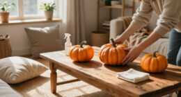 How To Make Orange Fall Decor Look Cozy, Not "Tacky"