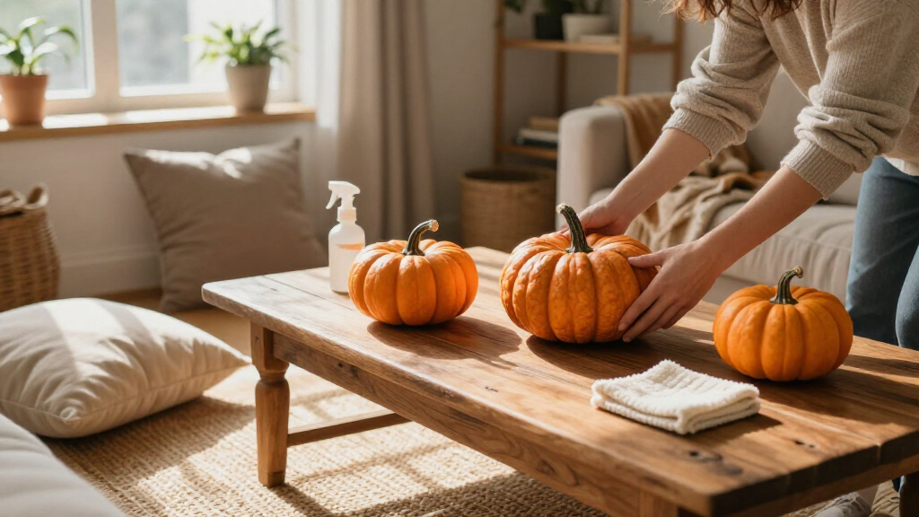 How To Make Orange Fall Decor Look Cozy, Not "Tacky"