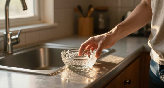 I’m Putting A Vintage Glass Ashtray By My Kitchen Sink (It’s So Pretty!)