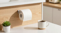 I Put A Toilet Paper Holder In My Kitchen, And It Looks So Cute