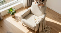 The Chic West Elm Chair That Made My Tiny Apartment 100X More Inviting