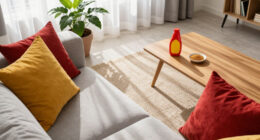 They Took A Risk On Mustard And Red — It Completely Changed This Living Room