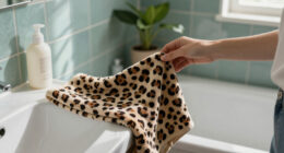 This Leopard Print Towel Set Adds Personality To My Boring Bathroom
