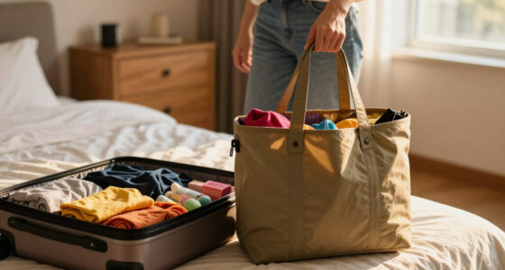 This Quince Expandable Tote Holds Everything My Suitcase Can’t On Flights